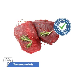Frozen New Zealand Beef Eyeround Sliced 3mm 1kg