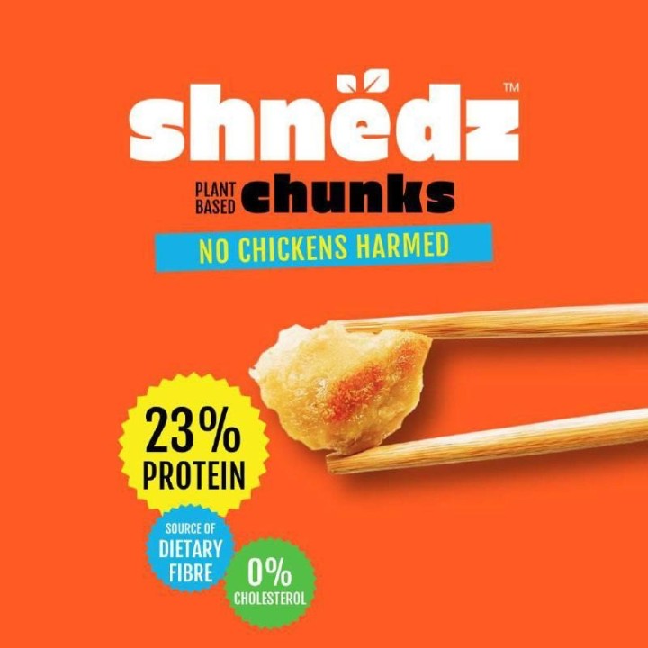 Shnedz Plant-Based Chicken Chunks 1kg