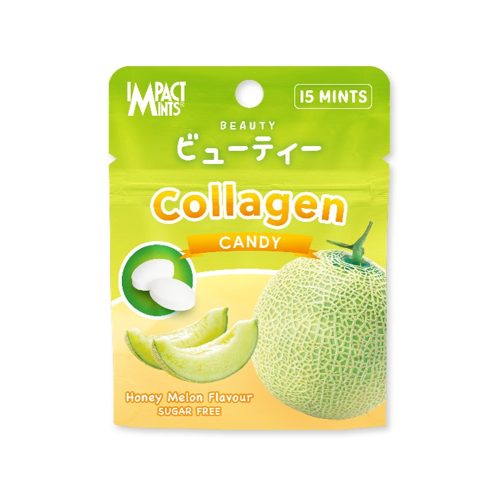 Impact Mints Beauty Honey Melon Zip Lock Bag Bag