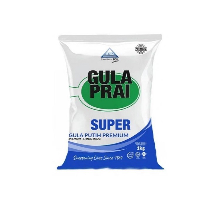 MSM Gula Prai Super Premium Grain Sugar 1kg