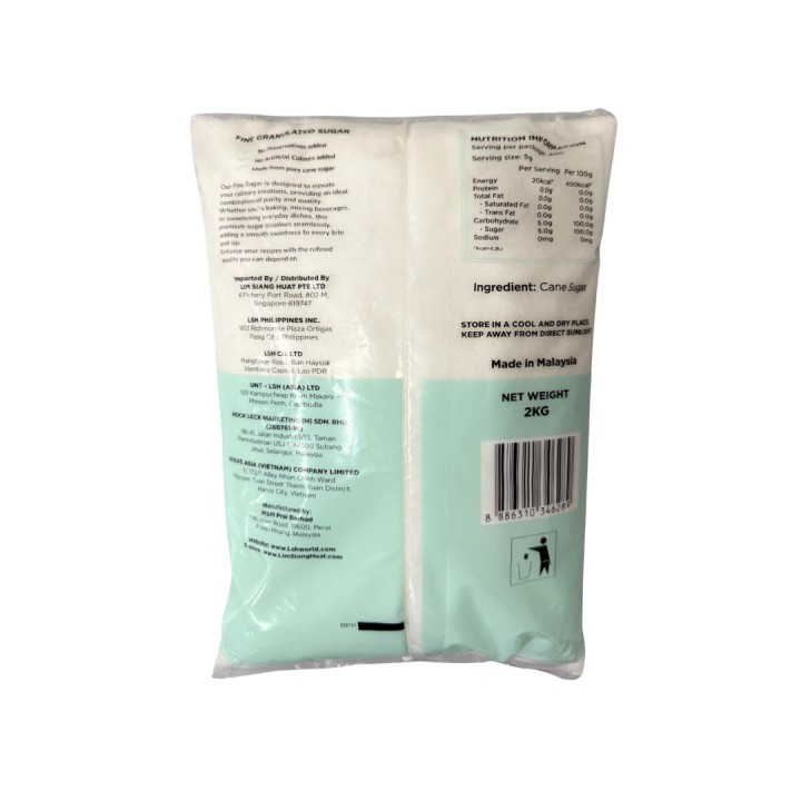 Johnnyson's Fine Sugar 2kg