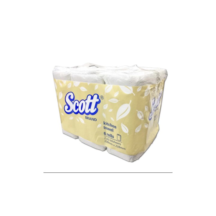Scott Kitchen Towel - 4x(6 Rolls/Bag)