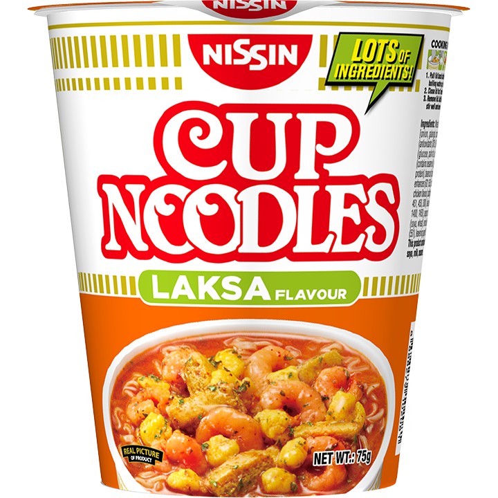 Nissin Laksa Cup Noodle 24