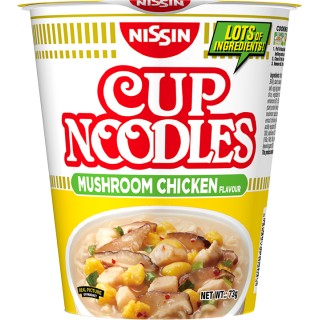 Nissin Mushroom Chicken Cup Noodle 24