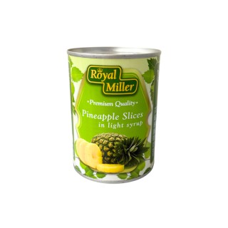 Royal Miller Pineapple Slice In Light Syrup 565g