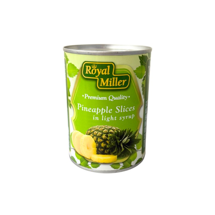 Royal Miller Pineapple Slice In Light Syrup 565g