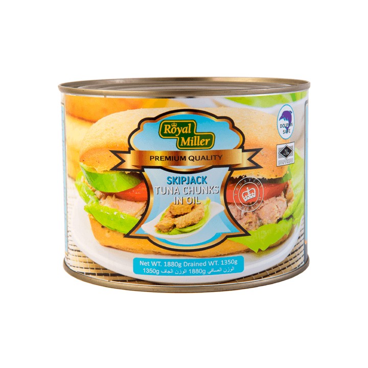 Royal Miller Tuna Chunk In Soya Bean Oil 1.88kg