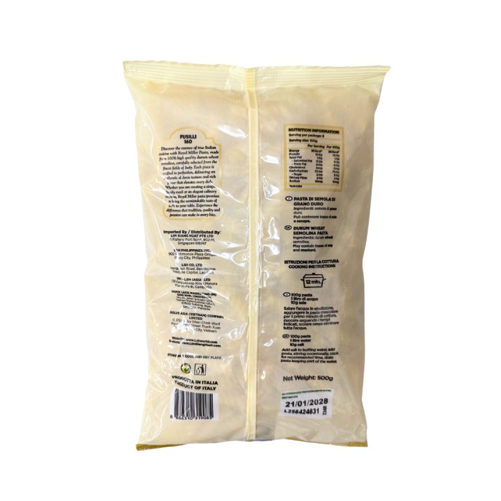 Royal Miller Fusilli FTO 160 500gm